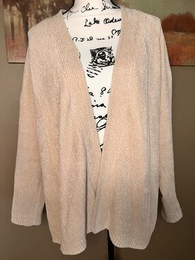 Lands’ End Cozy Open-Front Women's  Cardigan